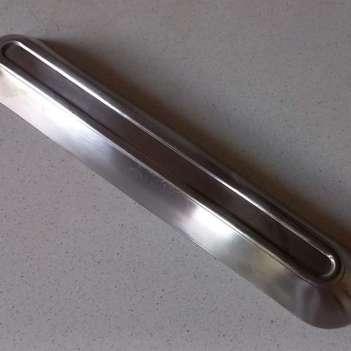 Stainless Steel Olive Serving Tray like new