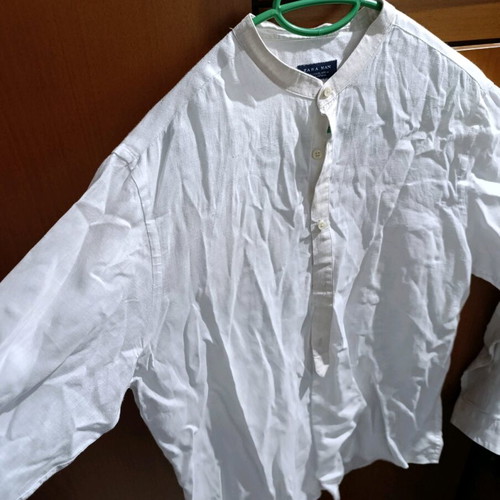White Zara shirt XXL like new