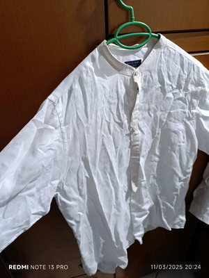 White Zara shirt XXL like new