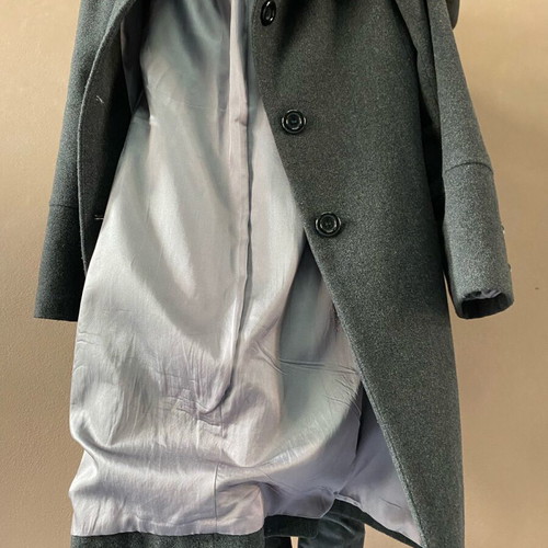 Gray coat like new, size S
