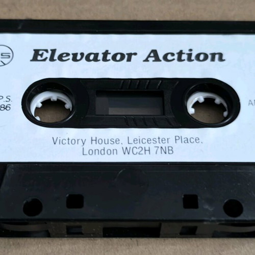 Elevator Action (Taito) Amstrad cassette like new, complete
