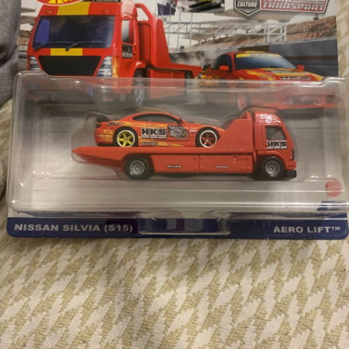 Hotwheels Team Transport Nissan Silvia S25 N40 New