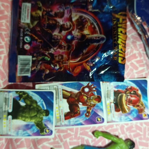 Action figure green hero Avengers Hulk style new