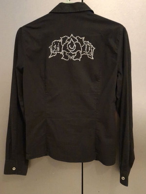 Harley Davidson γυναικείο πουκάμισο μαύρο, σαν καινούργιο, μέγεθος XL