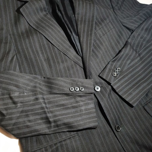 Joop! men's black striped jacket size L like new