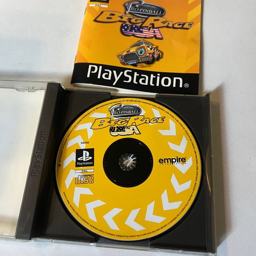 Pro Pinball Big Race USA PlayStation (PS1) used