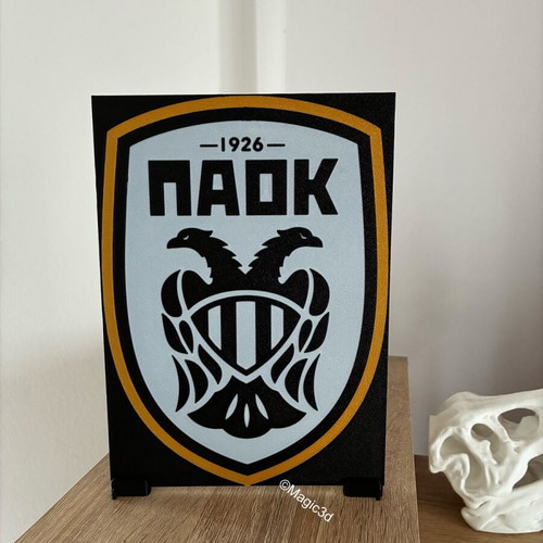 Διακοσμητικό με το έμβλημα του ΠΑΟΚ κατόπιν παραγγελίας
