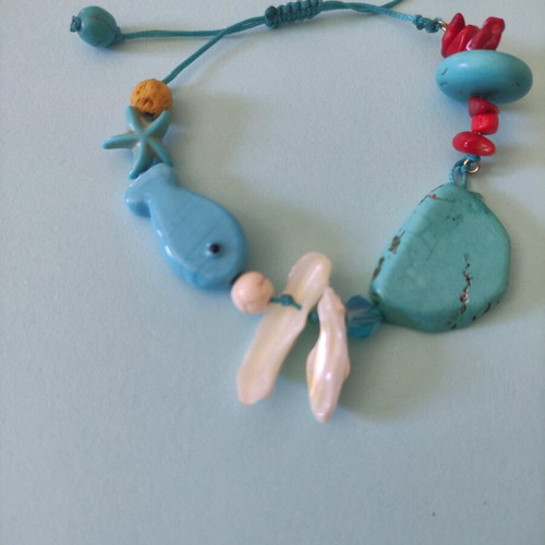 Bracelets new with real shells