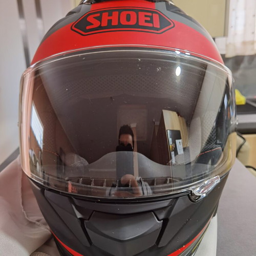 Shoei motorcycle helmet