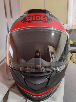 Shoei motorcycle helmet