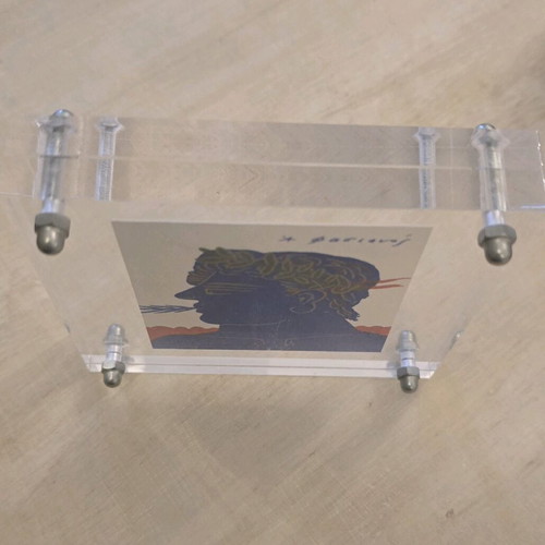 Phasianós from collectible series in plexiglass like new