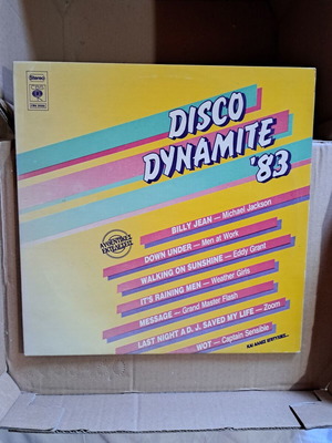 Disco Dynamite '83 vinyl used, pop compilation album