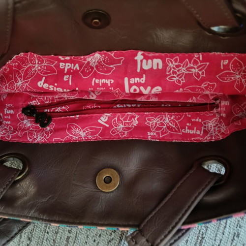 Desigual shoulder bag like new, multicolor
