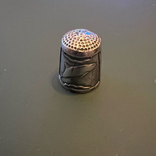 Silver thimble like new