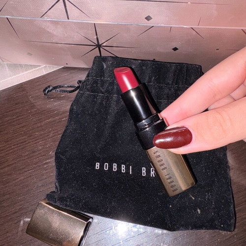 Bobbi Brown lipstick in shade A69 crimson new