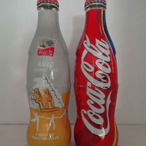 Coca Cola collectible Olympic Games 2004 Cairo-New York new