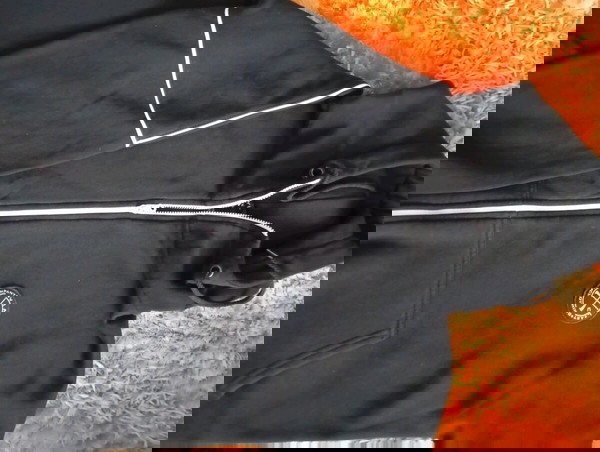 Vinyl art clothing ζακέτα με κουκούλα