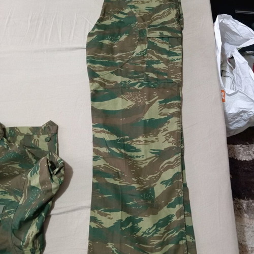 Greek Army Camouflage Uniform ES New Size XL