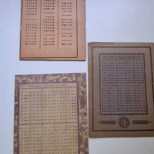 Three vintage notebooks 1930-1940 used