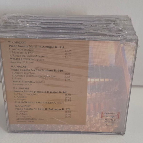CDs The Great Pianists classical, new, set of 6