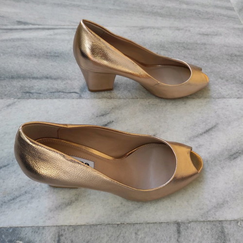 Dune London shoes rose gold color new size 37