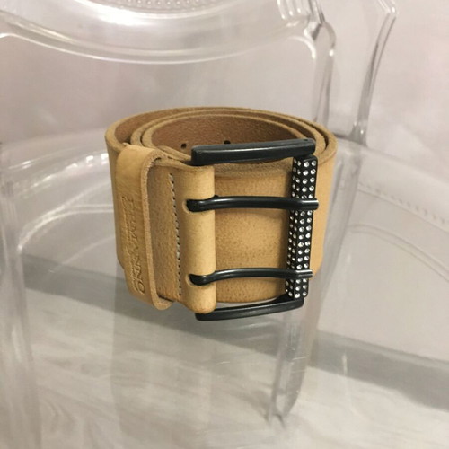 Ermanno Scervino leather belt like new, brown, size 70