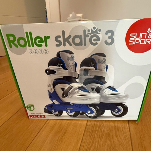 Sun & Sport Roller Skate 3 adjustable kids skates new