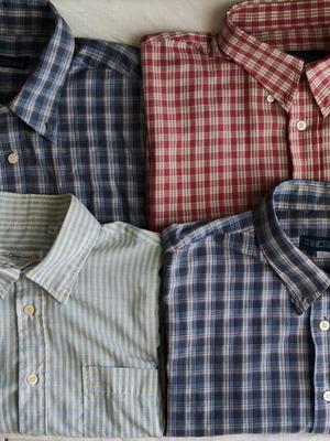 Short-sleeve shirts like new, pack of 4, size L