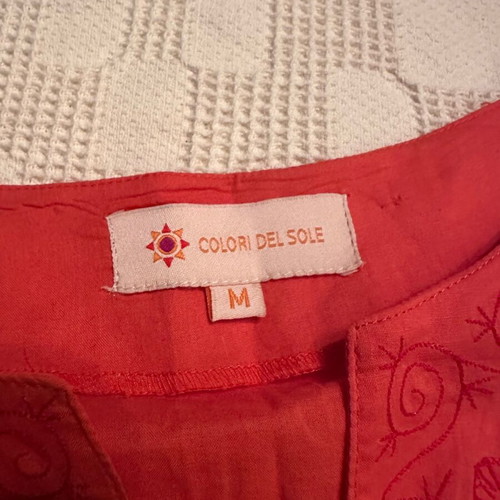 Red women's shirt size M used
