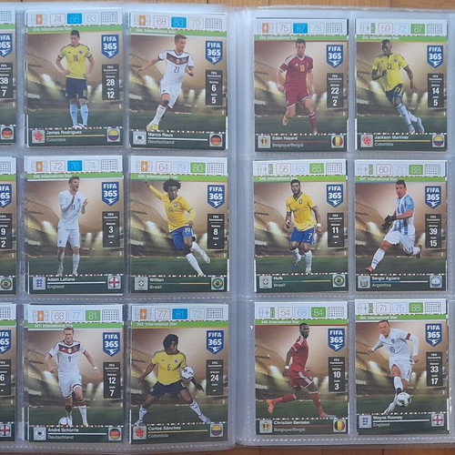 FIFA 365 2015-2016 Adrenalyn XL album with cards like new