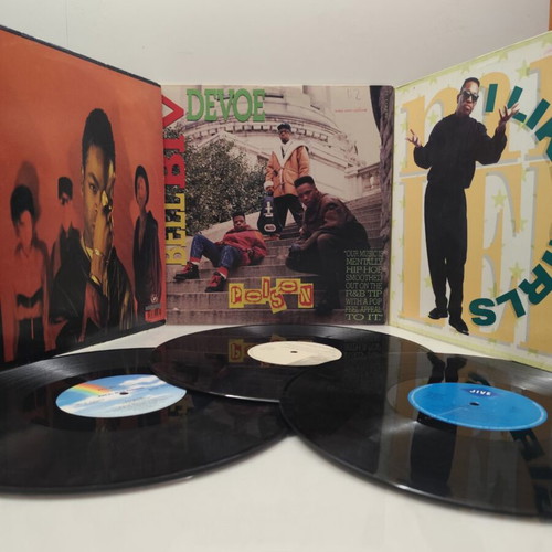 Vintage Hip Hop R&B Hip-House vinyl records pack of 3, like new