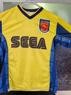 SEGA Arsenal London Soccer Jersey μεταχειρισμένο, επίσημο αντίγραφο