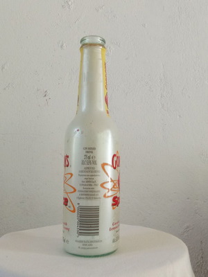 Gordon's Space collectible drink bottle 2000s