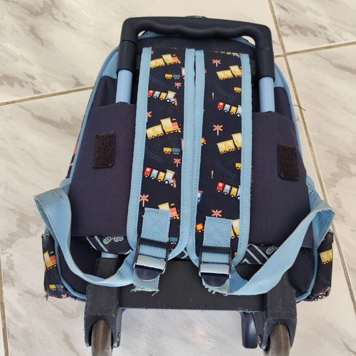 Must kindergarten backpack with train design
