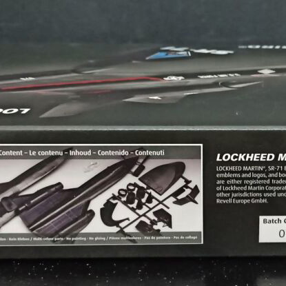 Revell SR-71 Blackbird model 1:110 new, Easy Click System