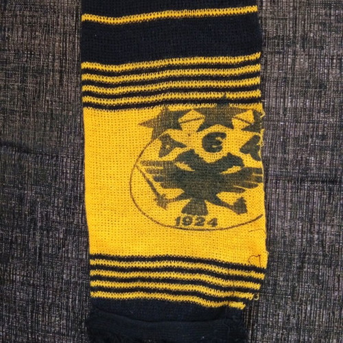 AEK scarf vintage used from the 1980s