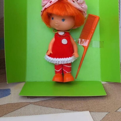 Fraulitsa Lyra doll like new, collectible 80s decade with poster