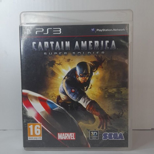 Captain America Super Soldier PS3 game, excellent condition, English version