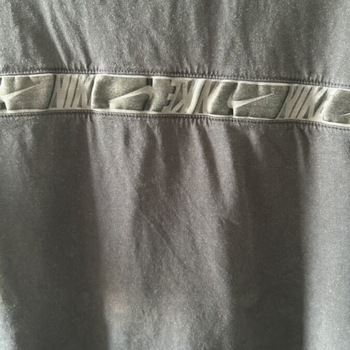 Nike T-Shirt embroidered logo XL black used