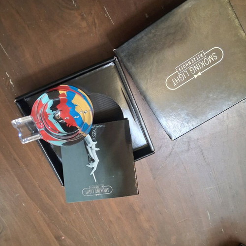 RITZENHOFF Collectible Ashtray New, Designed by Ambrogio Pozzi