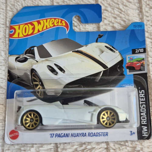 Hot Wheels '17 Pagani Huayra Roadster new, white