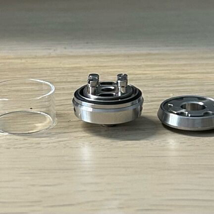 OFRF Gear 24mm RTA used, stainless steel rebuildable atomizer