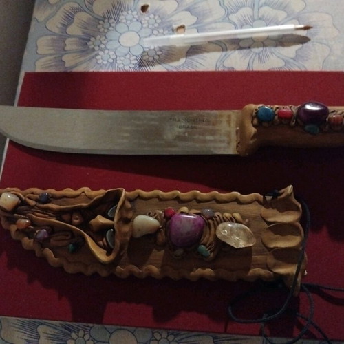 Tamorina Brazil decorative knife like new, collectible