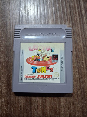 Κασέτα Looney Tunes Gameboy μεταχειρισμένη με το κουτάκι της