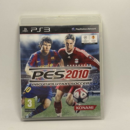 Pes 2010 PS3 used action adventure game