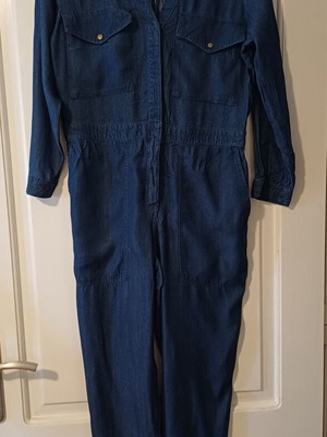 H&M Denim Jumpsuit New, Size EUR 40, Blue
