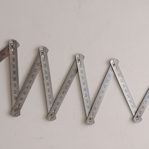 Metal folding meter 1 m like new