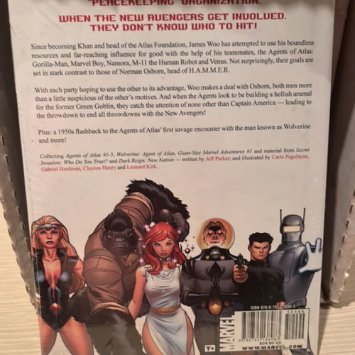 Marvel Premiere Dark Reign Agents of Atlas Hardcover new