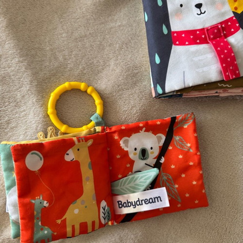 Soft baby books like new, set of 2 pieces