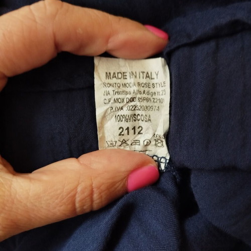 Maxi dress Pin Up dark blue like new, lace bust